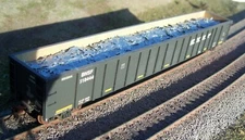 Realistic Scrap Aluminum Load for ExactRail Thrall 3564 Gondola