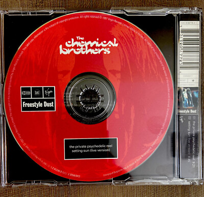 CHEMICAL BROTHERS RARE CD Private Psychedelic Reel Setting Sun