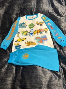 Pigiama Corto Octonauts Per Bambini - Maglietta E Pantaloncini Con Stampa Explore Protect - Varie Taglie Da 2 A 6 Anni