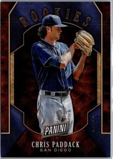 2019 Panini Black Friday Rookies Future Frames #RC18 Chris Paddack #/99