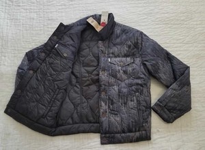 quilted trucker jacket