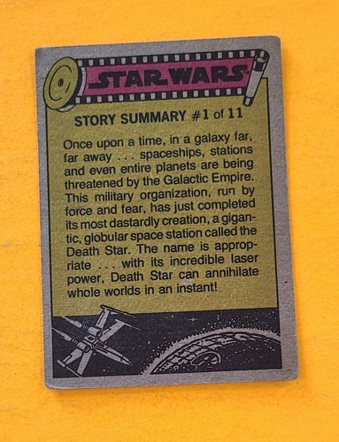 1977 TOPPS STAR WARS SERIES (1-66) YOU PICK COMPLETE YOUR SET VARIOUS CONDITIONS - Picture 229 of 239