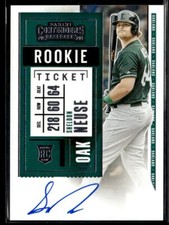 2020 Panini Contenders #112 Sheldon Neuse MJ