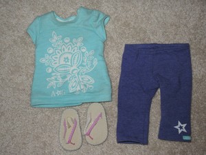 american girl tropical bloom outfit