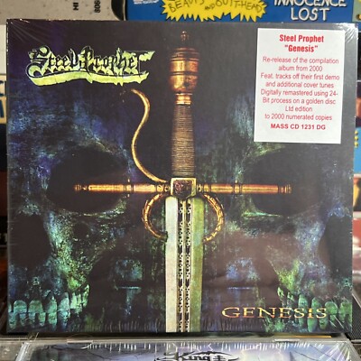 Steel Prophet Genesis 2000 CD New American Power Heavy Metal Mind 153 of 2000