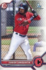 2022 1st Bowman Paper  #BP-80 Junior Sanquintin