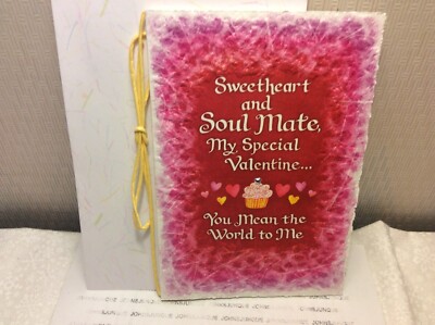 VALENTINE BLUE MOUNTAIN CARD New w/Envelope ''SWEETHEART AND SOULD MATE-SPECIAL''