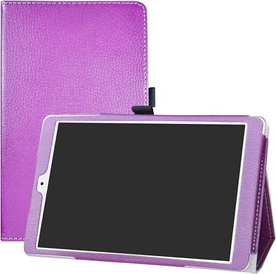 LFDZ Teclast P80 Pro Hülle - Slim Folio Klapp Ständer PU Leder Cover für 8'' Tisch