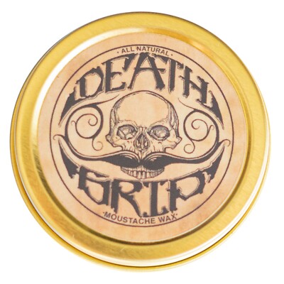 Death Grip Mustache Wax  - All Natural (1 oz)