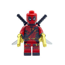 Deadpool Minfigure Marvel Deadpool Wolverine Movie Mini Action Figure Custom