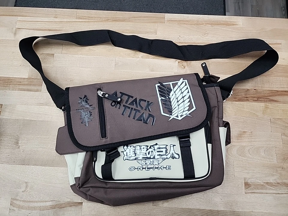 Nuevo Hombre Bolso de Hombro Bolso Mensajero Niños Bolso Escolar Anime Regalo Foto 2 de 4