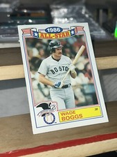 1987 Topps Wade Boggs All Star Commemorative Set card #15 of 22 Boston Red Sox 