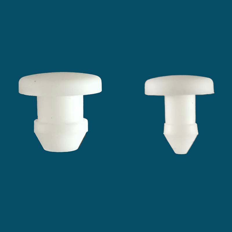 Snapon Hole Plugs Silicone Rubber 5.5mm30mm White Blanking End Caps Pipe Tube eBay