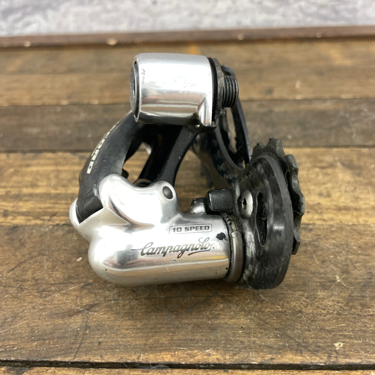 Campagnolo Record Rear Derailleur Carbon Titanium Ti Short Cage 10