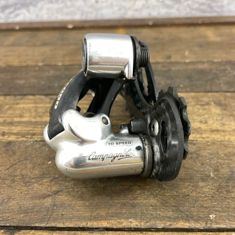 Campagnolo Record Rear Derailleur Carbon Titanium Ti Short Cage 10 Speed 10 - Image 2 of 4