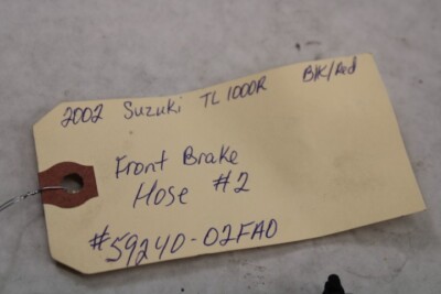 うさ OEM Suzuki Motorcycle 1996 GSX750 Katana Front Brake Hose 2 #59240