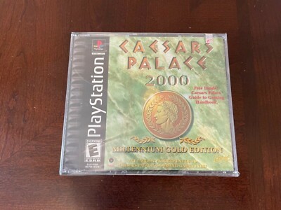 Caesars Palace 2000 Millennium Gold PlayStation 1 Brand New Sealed PS1 