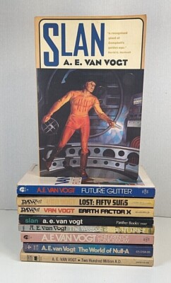 A.E. VAN VOGT Sci-Fi Fantasy Novels ~ Build Your Own Lot ~ You Choose The Book