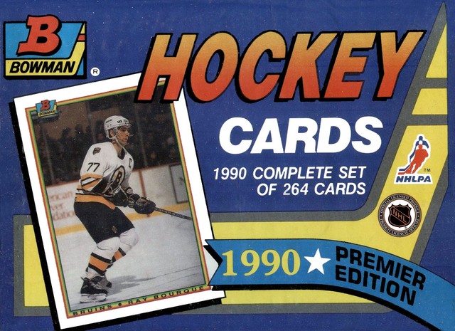 Bowman 1990 Premier Edition NHLPA Hockey Complete 264 Card Factory Set Bowman 1990 Premier Edition NHLPA Hockey Complete 264 Card Factory Set