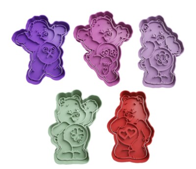 Care Bears Cookie Cutters + insert - approx. 8cm | eBay