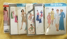 Simplicity Patterns W  CUT PATTERNS are all Size 6-8       Listing 8327