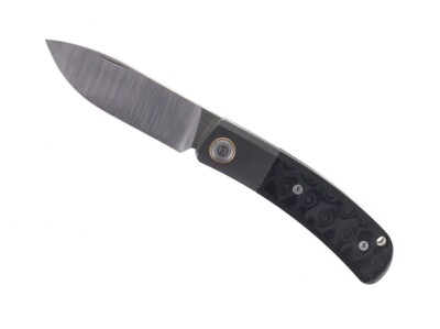 Maxace Beetle S Folding Knife 3.35'' M390 Steel Blade Titanium/Carbon Fiber