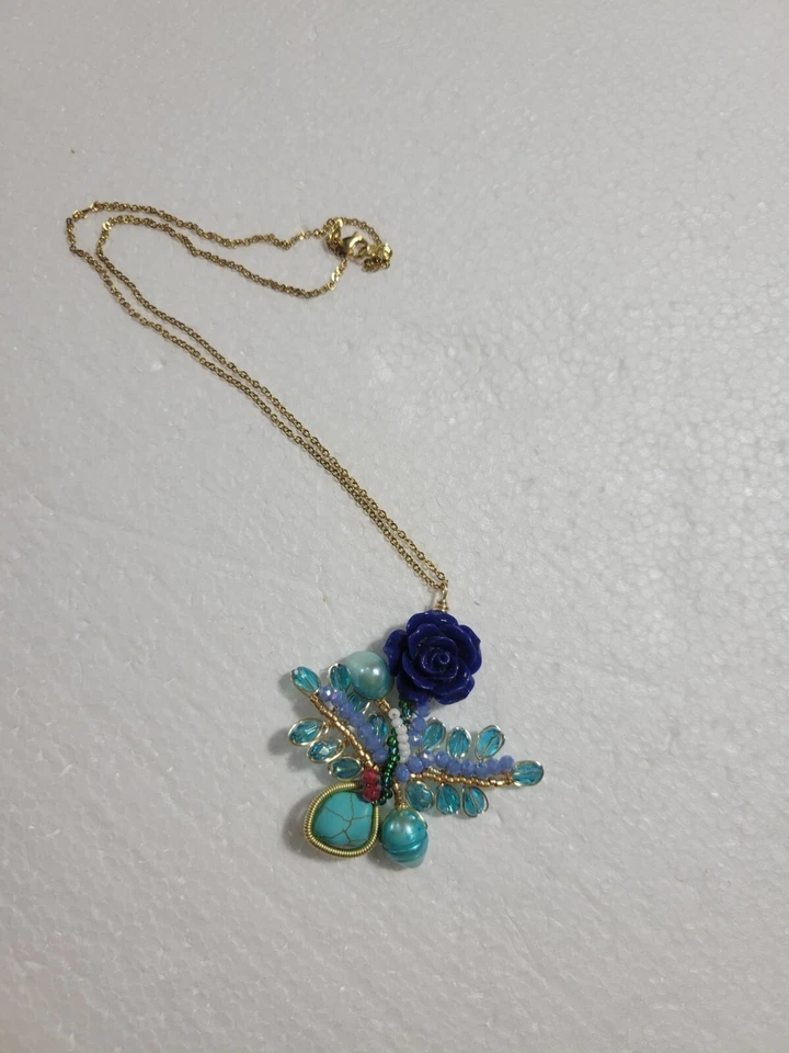 Joyeria juego de collar y aretes, gran oferta  Foto 3 de 4