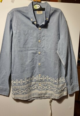 Next Shirting Mädchen 11 Jahre blau mit weiß Höhe 146 cm