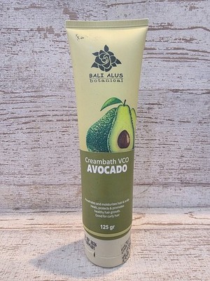 Bali Alus Botanical Creambath VCO Avocado Hair Treatment Tube　125gr