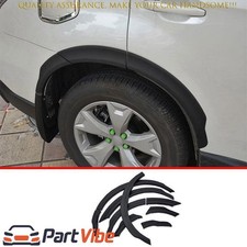 For Subaru Forester 2014-2018 Black Side Wheel Eyebrow Arch Fender Flare Cover For Subaru Forester 2014-2018 Black Side Wheel Eyebrow Arch Fender Flare Cover