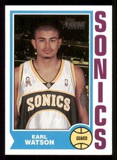 2001-02 Topps Heritage #107 Earl Watson RC