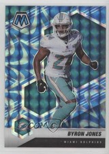2021 Panini Mosaic Reactive Blue Mosaic Prizm Byron Jones #127 0y59