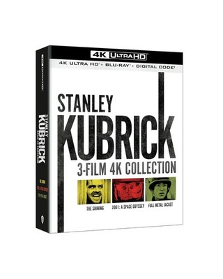 Stanley Kubrick 3-film Collection 4K UHD Blu-ray NEW