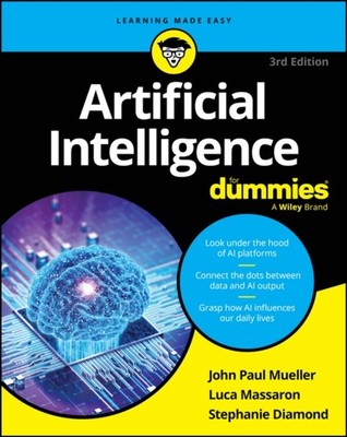 Artificial Intelligence For Dummies by John Paul Mueller (Paperback Book)