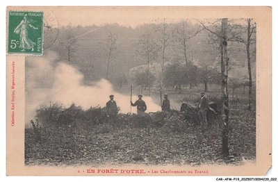 CAR-AFMP19-0967-89 - Im Othe-Wald - Die Köhler Bei Der Arbeit