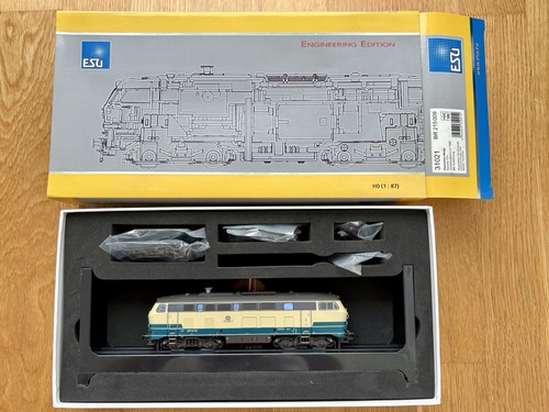ESU Lenz HO 31021 Dieselellok BR 215 009 Digital Sound Engineering Edition EMBALAJE ORIGINAL | Zustand: Gebraucht