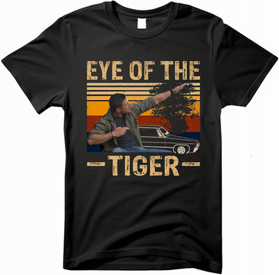t shirt Dean Winchester Eye of The Tiger supernatural t-shirt