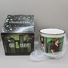 Illumicrate Cut & Carve 'Jade City' 12 Oz. Exclusive Mug NEW In Box Fonda Lee