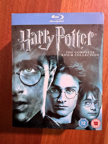 Harry Potter - The Complete Collection Blu Ray Films 1-8 Region B