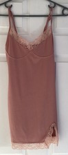 Ladies Pink Camisole Nightdress with AdjustableStraps - Size XS