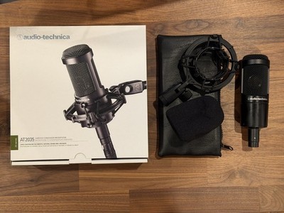 AudioTechnica AT2035 Large Diaphragm Cardioid Condenser Microphone