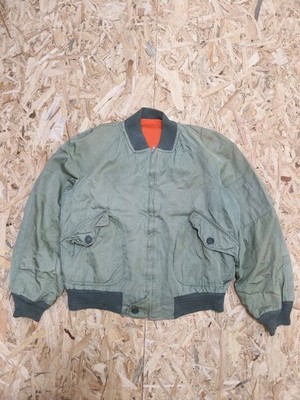 US Air Forces L-2B Style USAF Flights Pilot Bomber Vintage 80s Mens jacket Sz S