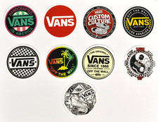 Vans "Off The Wall" 2 3/8" Round Vinyl Decal Sticker Skateboarding