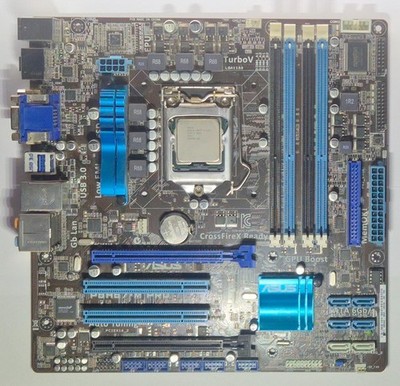 ASUS Mainboard P8H67-M PRO inkl. Intel Core i3-2120 3.3GHz Micro-ATX LGA-1155