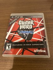 Guitar Hero: Van Halen (Sony PlayStation 3, 2009) Complete