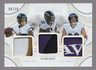 LAMAR JACKSON/DERRICK HENRY/MARK ANDREWS 2025 FLAWLESS 3X-PATCH #09/20 *RAVENS*