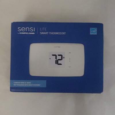 Sensi ST25W Lite Smart Thermostat, Programmable, WiFi, Easy DIY Works With Alexa