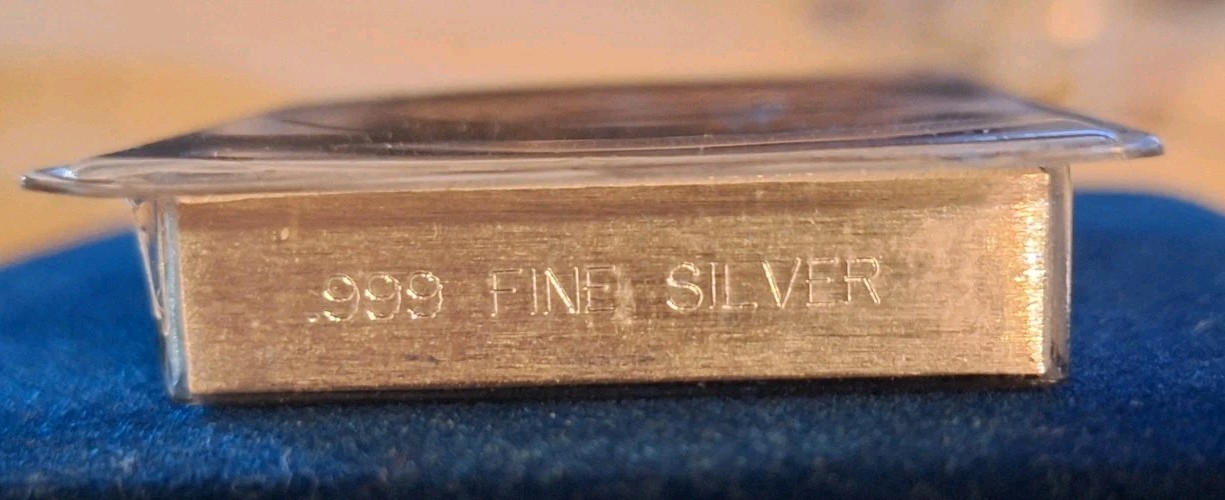 Danbury Mint Honus Wagner Baseball Card Half Pound Silver Proof .999 view 6