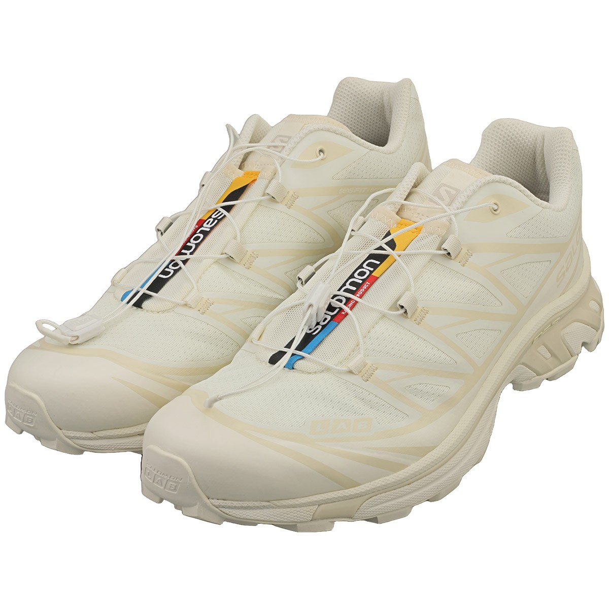 Salomon Xt-6 Unisex Fashion Sneakers in Vanilla Ice - 11.5 M US