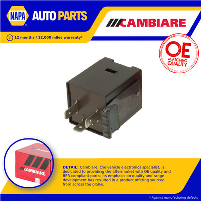 Flasher Unit fits FORD FIESTA Mk1, Mk1 XR2 9 1.0 1.1 1.3 1.6 76 to 86 Indicator